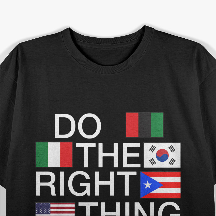 Do The Right Thing 1989 Classic Movie Film Buff Retro T-Shirt