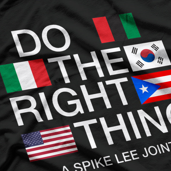 Do The Right Thing 1989 Classic Movie Film Buff Retro T-Shirt