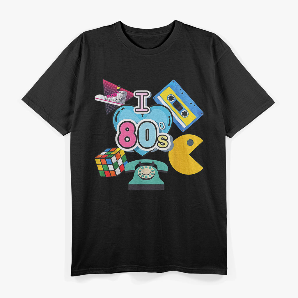 Nostalgic I Love the 80s Retro Vintage Throwback Memory Lane T-Shirt