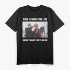 OMG The Left! – Meme, Ironic, Funny Progressive Joke T-Shirt