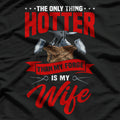 The Only Thing Hotter Than My Forge Is My Wife Blacksmith T-Shirt