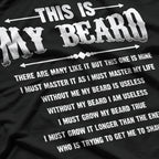 This Is My Beard There Are Many Like It Funny Beard Lover T-Shirt