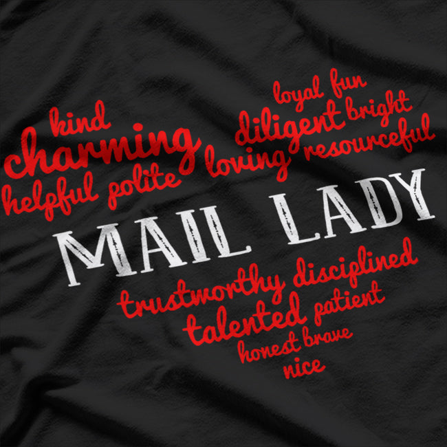 Mail Lady Postal Worker T-Shirt