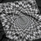 Mind Trick – Optical Illusion Eye, Magic Flower Shape T-Shirt