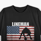 Football Lineman Sports Enthusiast T-Shirt