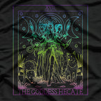 The Goddess Hecate – Tarot Card Triple Moon Witch Hekate Wheel T-Shirt
