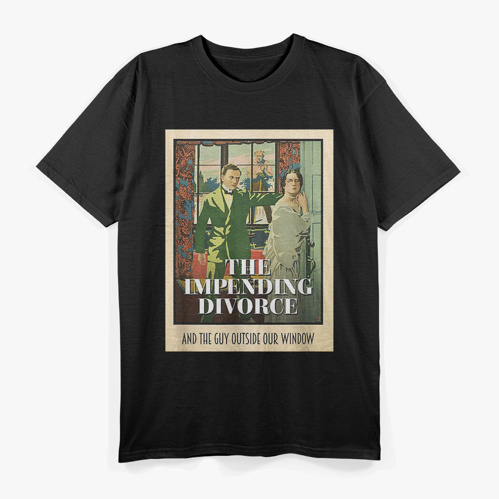 Vintage Meme – Impending Divorce Parody, Funny Dumb Joke T-Shirt