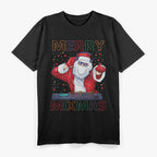 Merry Mixmas - Santa DJ Hip-Hop Christmas Vibes T-Shirt