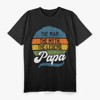 Papa The Man The Myth The Legend Cool Father’s Day Grandpa T-Shirt