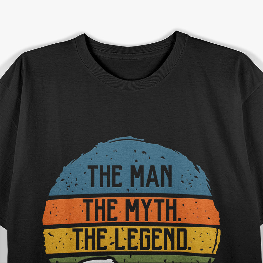 Papa The Man The Myth The Legend Cool Father’s Day Grandpa T-Shirt