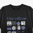 The Office Quote Mash-up Funny TV Show Humor T-Shirt