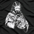 Blackcraft: Jesus Loves Satan Baphomet Goat T-Shirt