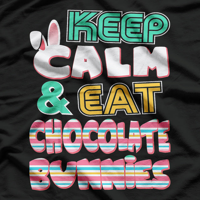 Keep Calm and Eat Chocolate Bunnies T-Shirt