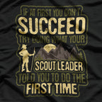 Funny Scout Leader Cub Camping Boy Hiking Scouting T-Shirt