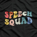 Retro Speech Therapy Squad SLP Enthusiast T-Shirt