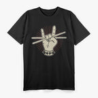 Rock Drummer Drums Musician Rock & Roll Beat Lover T-Shirt