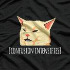 Smudge Lord Funny Confused Cat Meme Viral Internet Joke T-Shirt