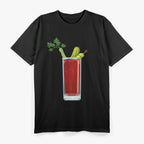 Bloody Mary Vegetarian Drink Lovers Funny Cocktail Humor T-Shirt