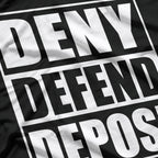 Funny Deny, Defend, Depose - Legal Humor T-Shirt