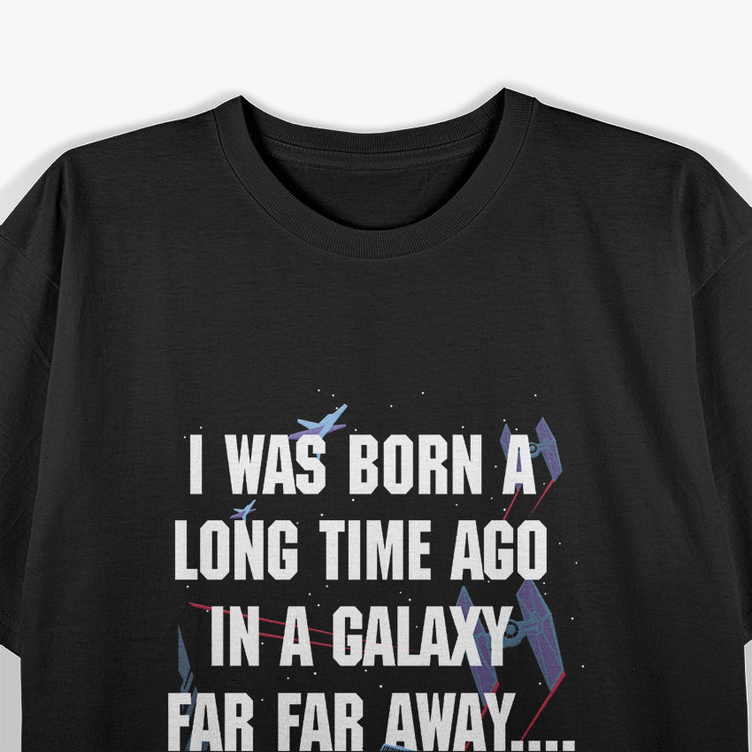 I Was Born A Long Time Ago Vintage 50th Birthday Humor T-Shirt