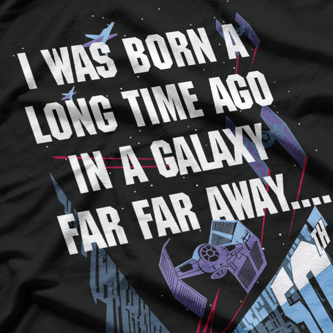 I Was Born A Long Time Ago Vintage 50th Birthday Humor T-Shirt