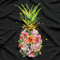 Pineapple Flower: Tropical Vibes T-Shirt