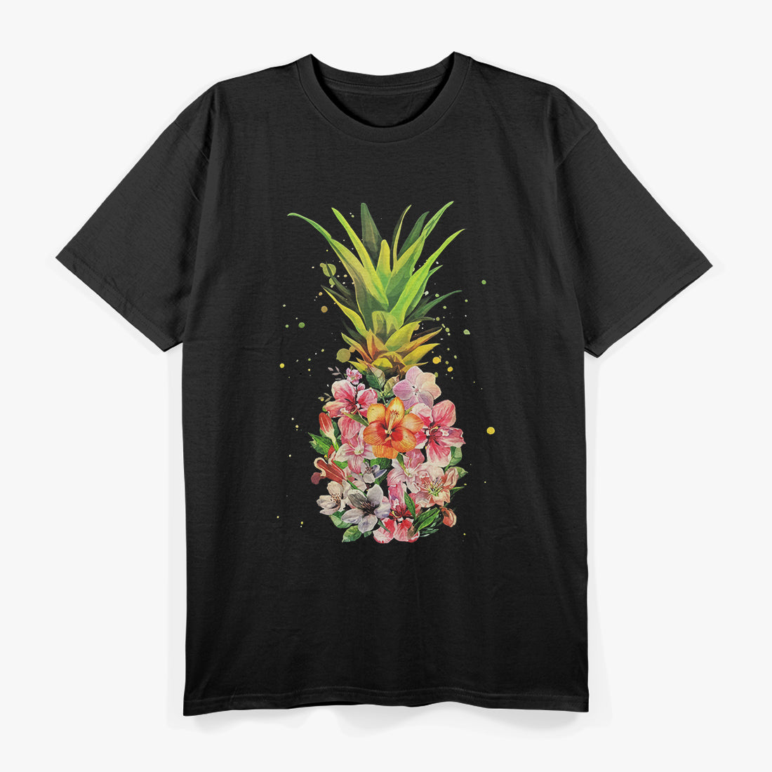 Pineapple Flower: Tropical Vibes T-Shirt
