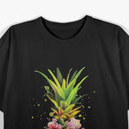 Pineapple Flower: Tropical Vibes T-Shirt