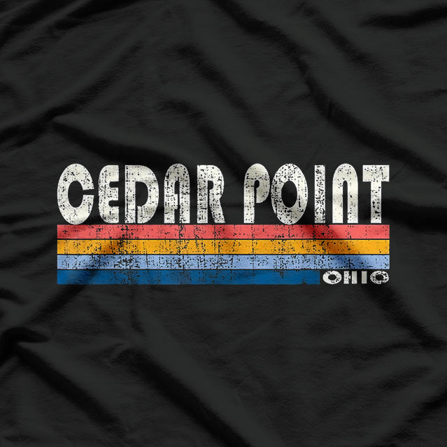 Vintage 70s 80s Style: Cedar Point Ohio T-Shirt