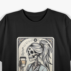 Certified Nurse Assistant Skeleton Tarot CNA Halloween T-Shirt