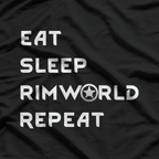 Eat Sleep Game Repeat Funny Gamer Gift for Women T-Shirt