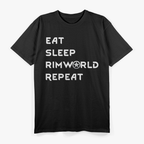 Eat Sleep Game Repeat Funny Gamer Gift for Women T-Shirt