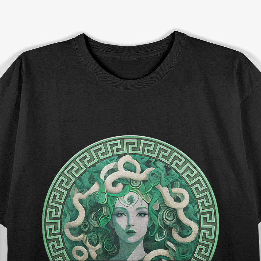 Medusa Head - Snake Hair Greek Mythology T-Shirt
