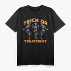 Trick Or Treatment Physical Therapy Skeleton T-Shirt