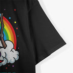 Death Metal Unicorn Rainbow: Brutal Yet Magical T-Shirt