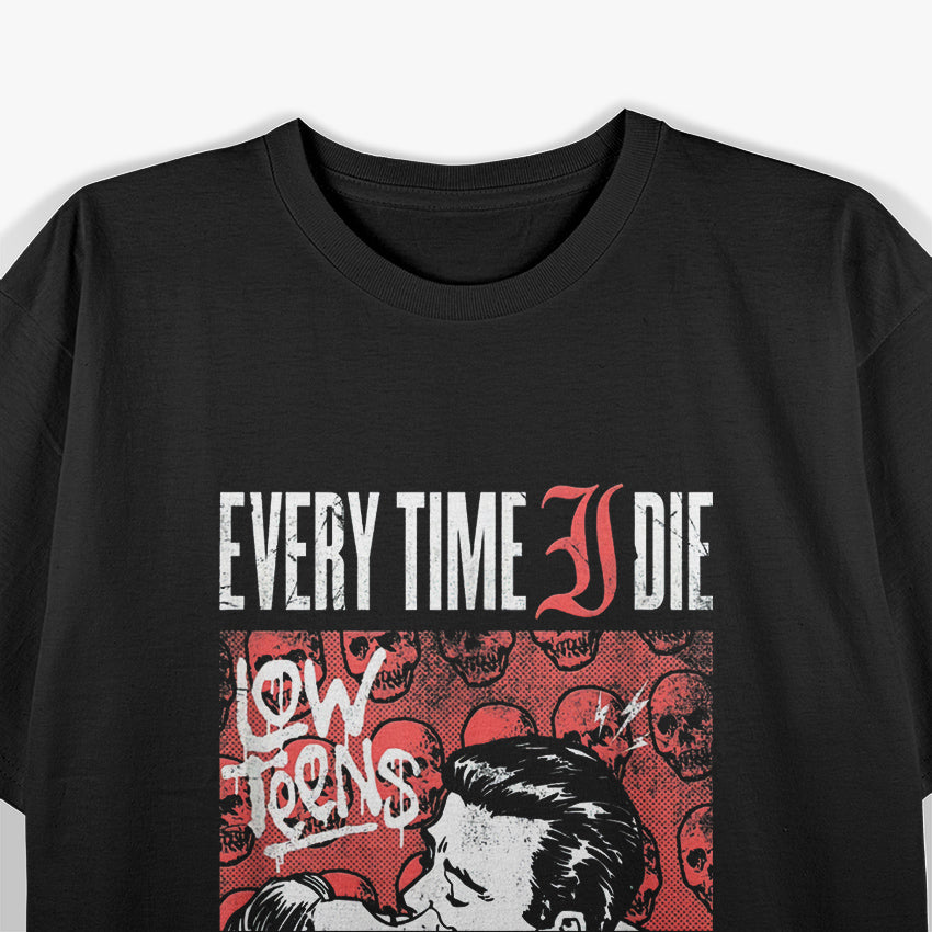 Every Time I Die: Comic-Style Chaos T-Shirt