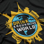 Drink Around the World: Global Beer & Spirits T-Shirt