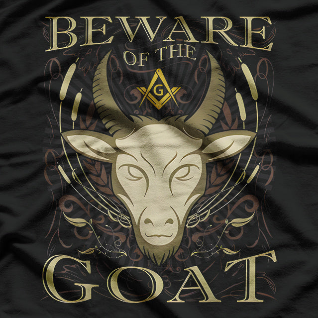Masonic Goat - Funny Design for Freemasonry Enthusiasts T-Shirt