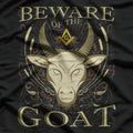 Masonic Goat - Funny Design for Freemasonry Enthusiasts T-Shirt
