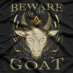 Masonic Goat - Funny Design for Freemasonry Enthusiasts T-Shirt