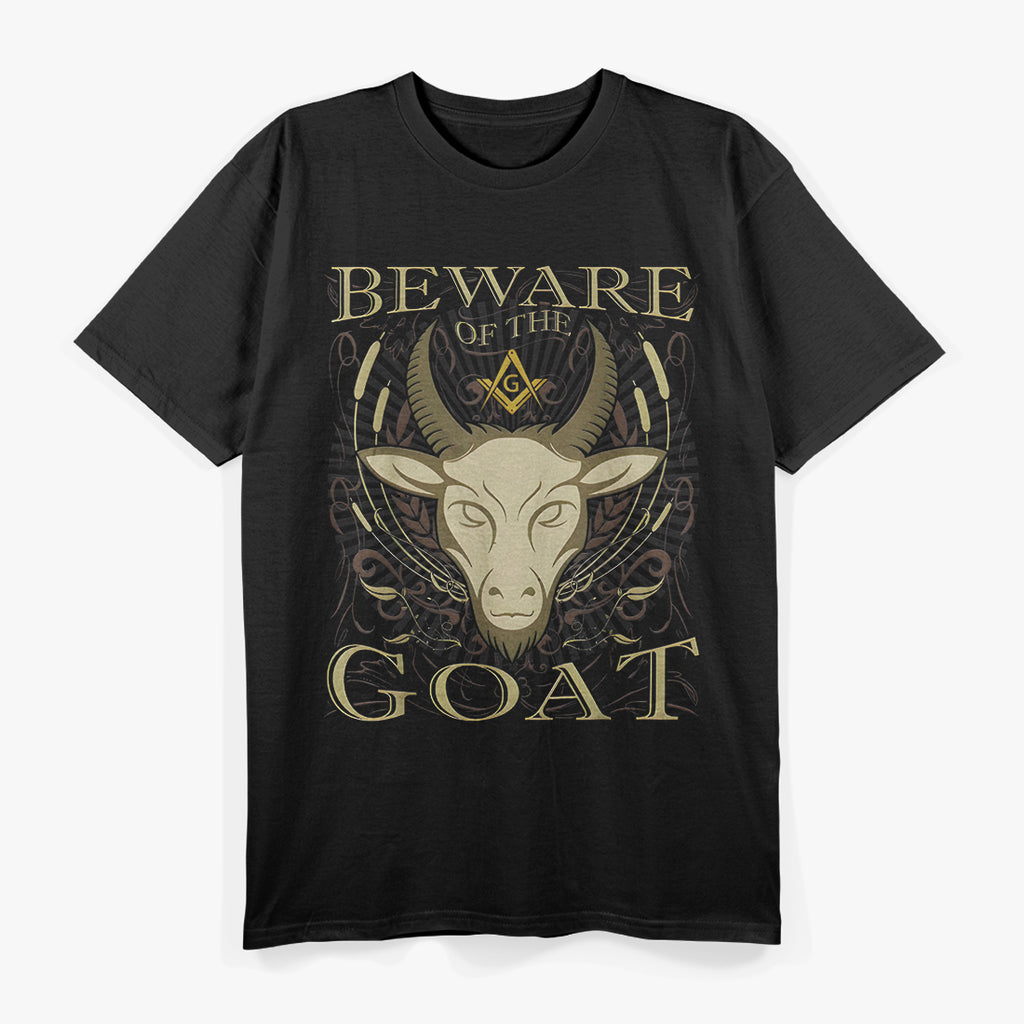 Masonic Goat - Funny Design for Freemasonry Enthusiasts T-Shirt