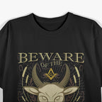 Masonic Goat - Funny Design for Freemasonry Enthusiasts T-Shirt