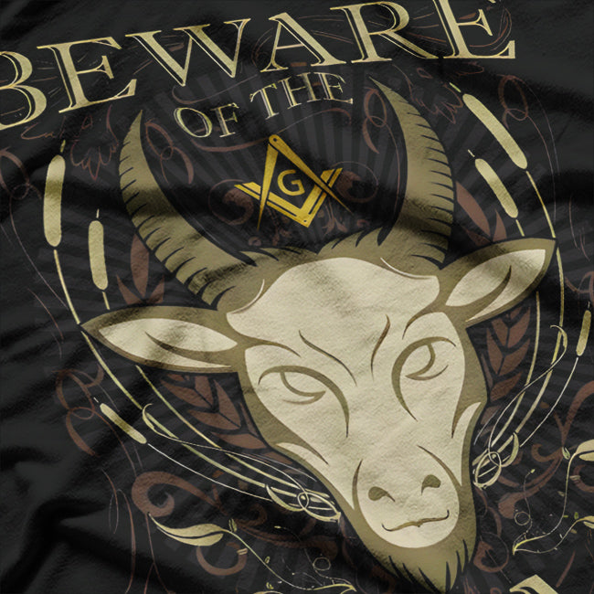 Masonic Goat - Funny Design for Freemasonry Enthusiasts T-Shirt