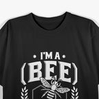 I'm a (Bee)Keeper, Funny Honey Bee Beekeeper Gift T-Shirt