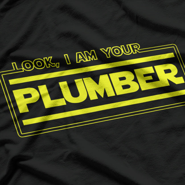 Look, I Am Your Plumber – Funny Plumbing Parody Gift T-Shirt