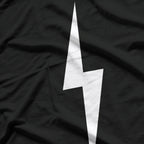 Simple Lightning Bolt: Minimalist Bold T-Shirt