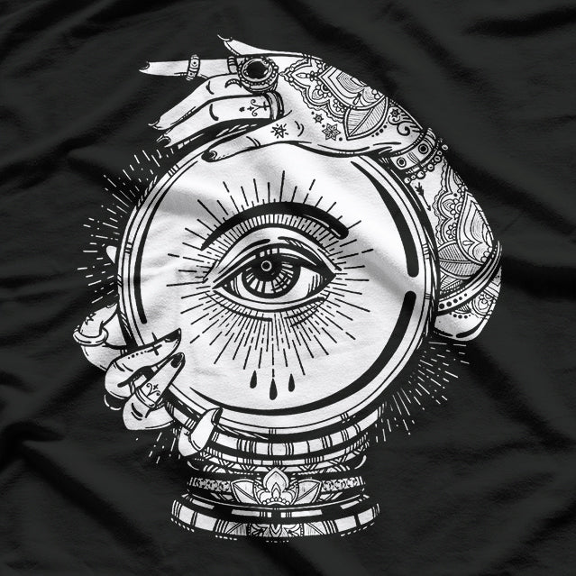 Psychic Crystal Ball Mystic Fortune Teller Gypsy Magic T-Shirt