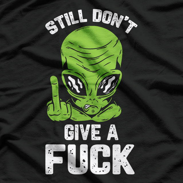 Alien Middle Finger: Out of This World Attitude T-Shirt