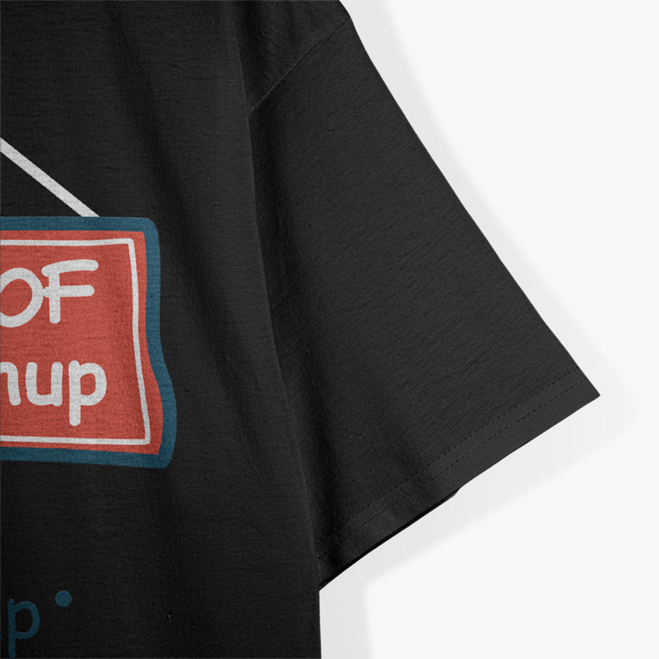 Out of Ketchup Life Is Crap Funny Food T-Shirt