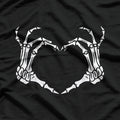 Skeleton Hand Heart T-Shirt